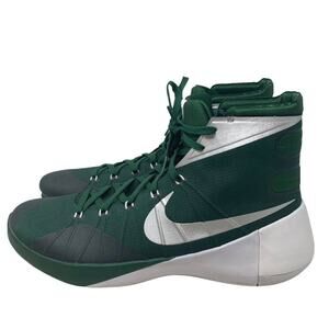 Nike Sneaker Hyperdunk 2015 BasketBall Shoes Green White Mens 17 New